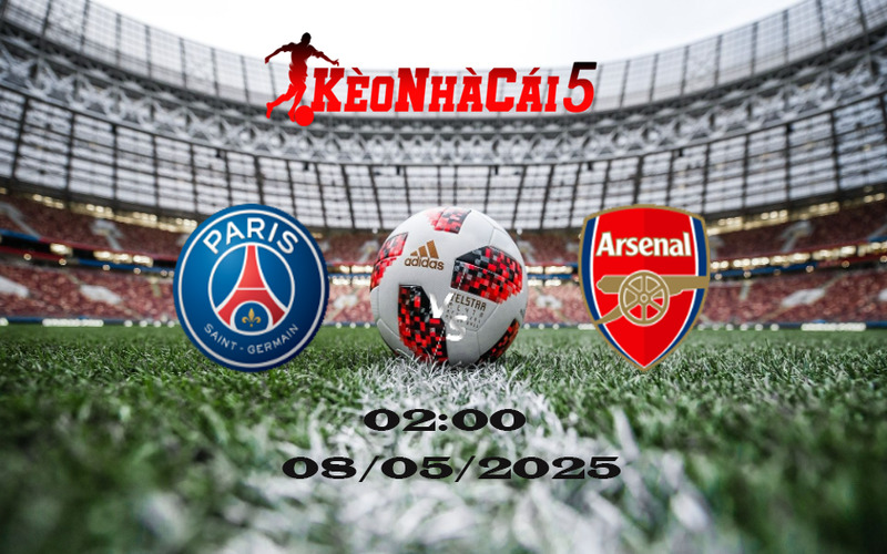 Soi Kèo Nhà Cái PSG vs Arsenal 08/05/2025 – Bán Kết Lượt Về C1